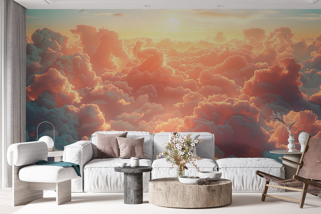 Cloud sea in coral — interior 4