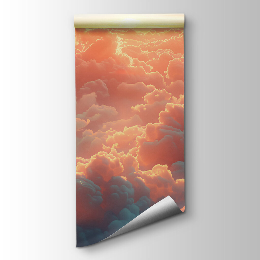 Cloud sea in coral — product view