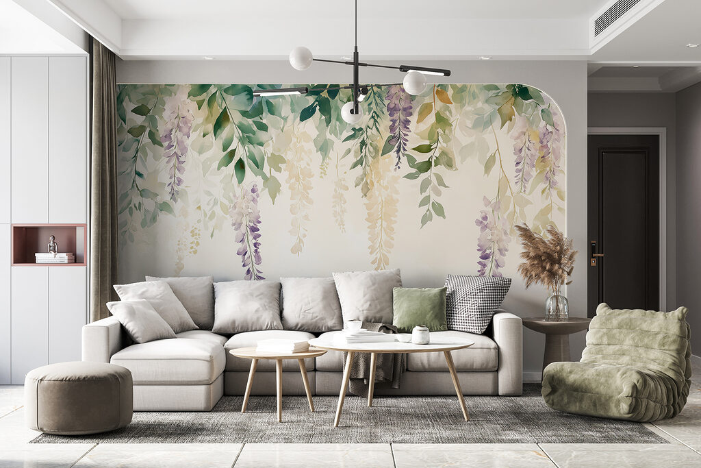 Lilac blossom hanging — interior 2