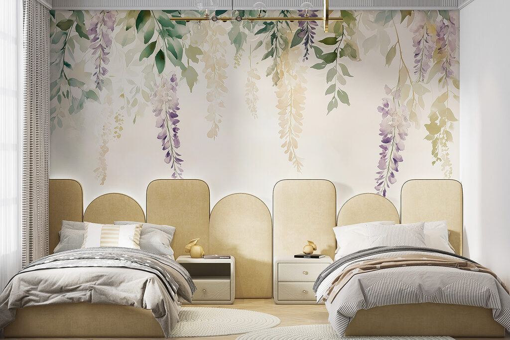 Lilac blossom hanging — interior 4
