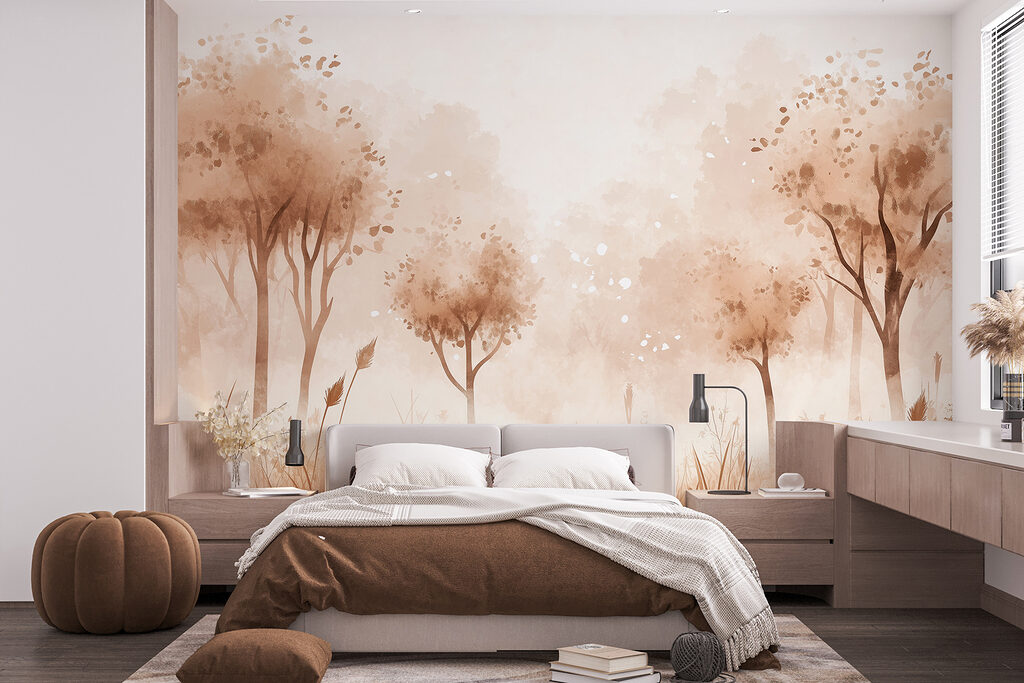 Slender trees among grasses — interior 1
