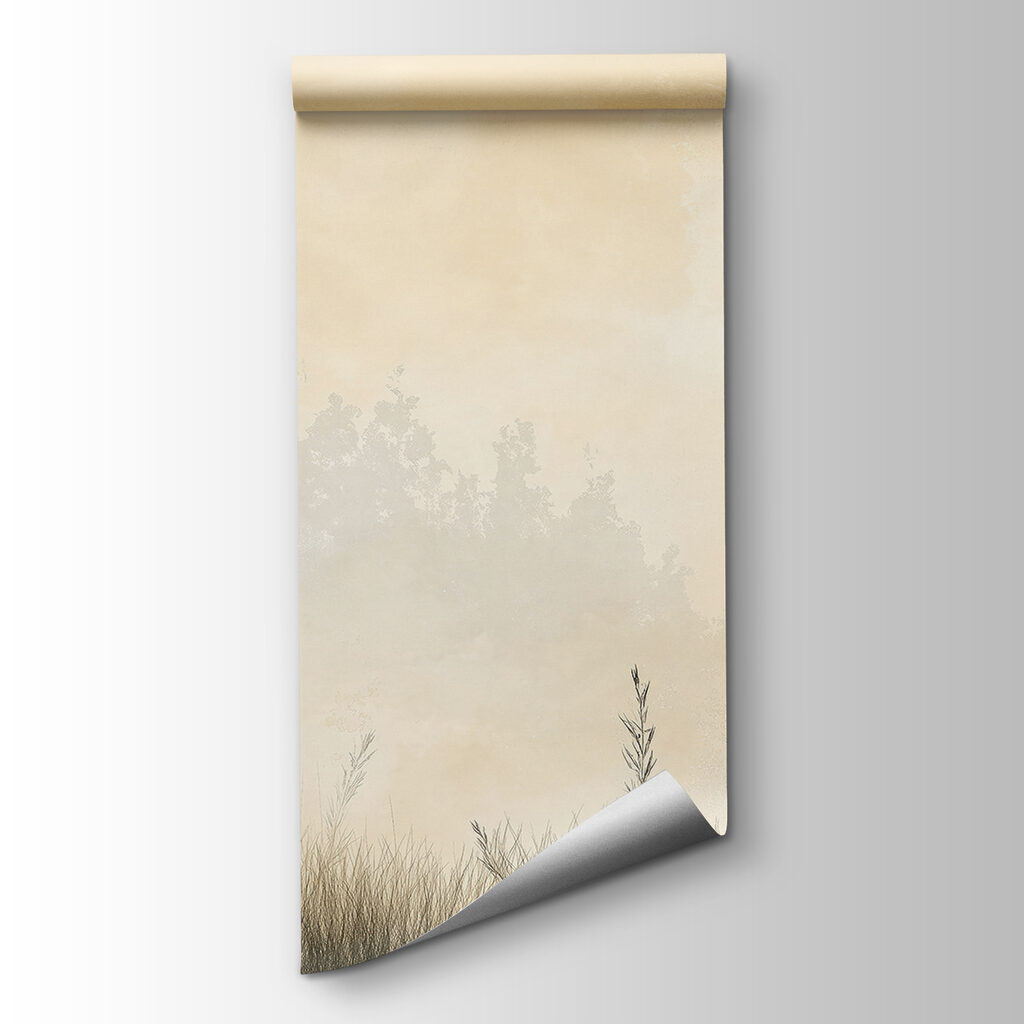 Two trees above grasses — product view