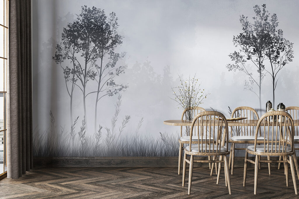 Trees in Morning Mist — interior 4
