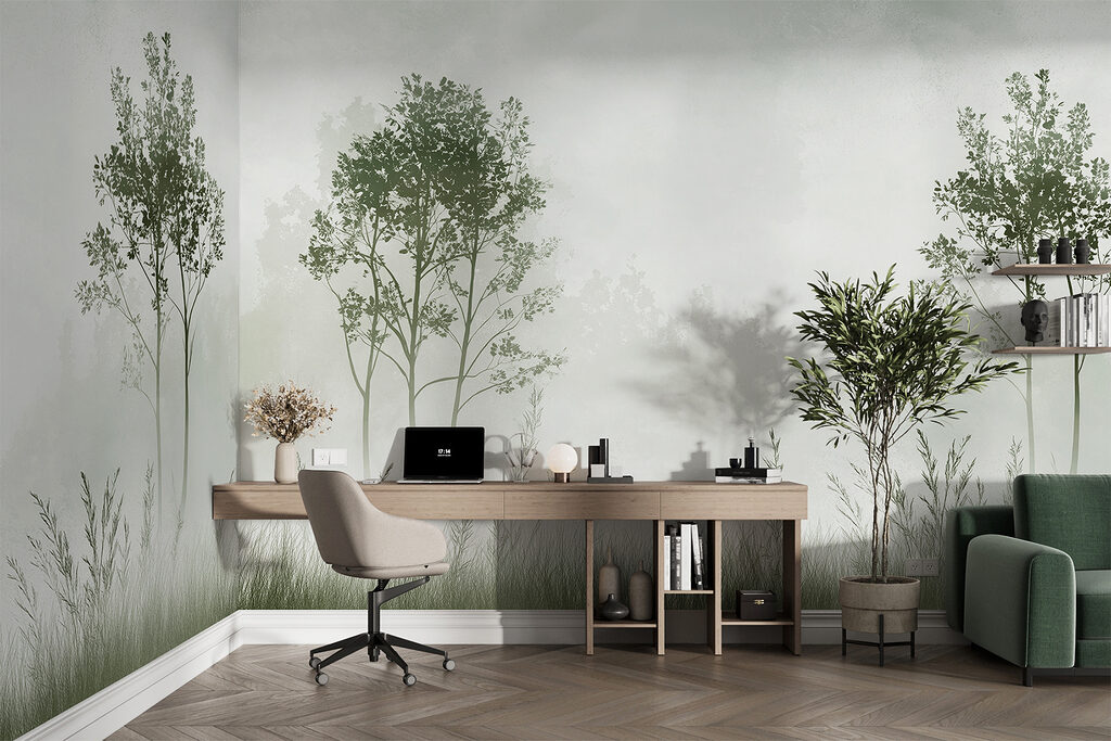 Trees in Morning Mist — interior 4