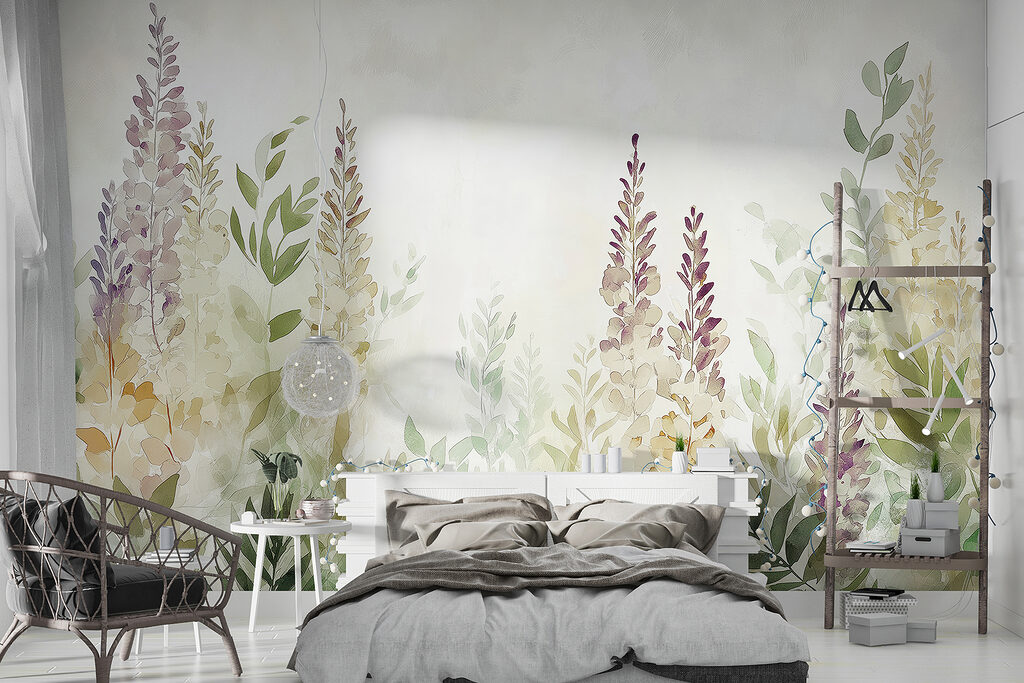 Lilac flower spikes — interior 2