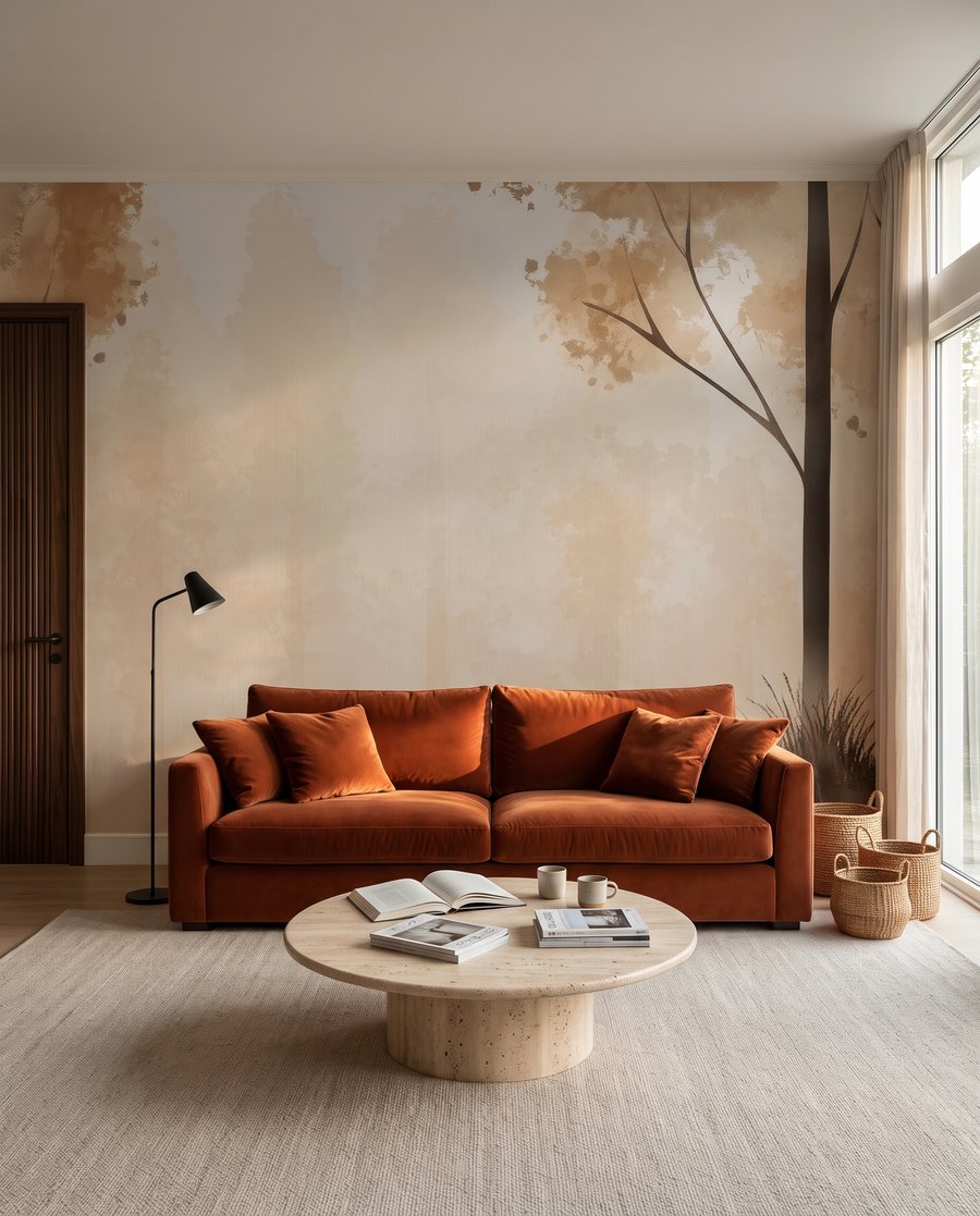 Light between tree rows — interior 2