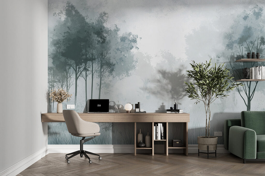 Woodland in Mist — interior 4