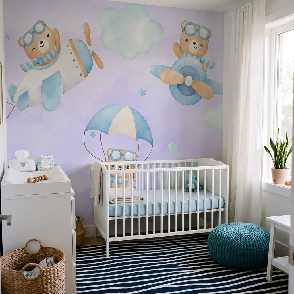 Bears taking flight — interior 2