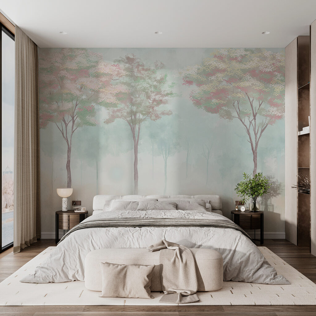 Blossom Trees in Mist — interior 2