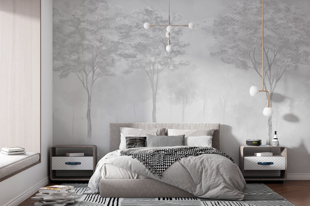 Blossom Trees in Mist — interior 2