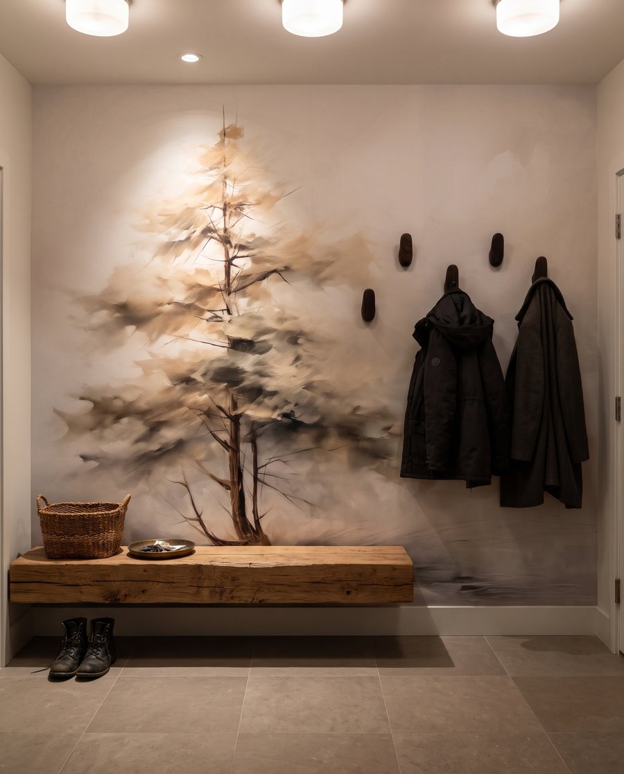 Lone Pine in Mist — interior 3