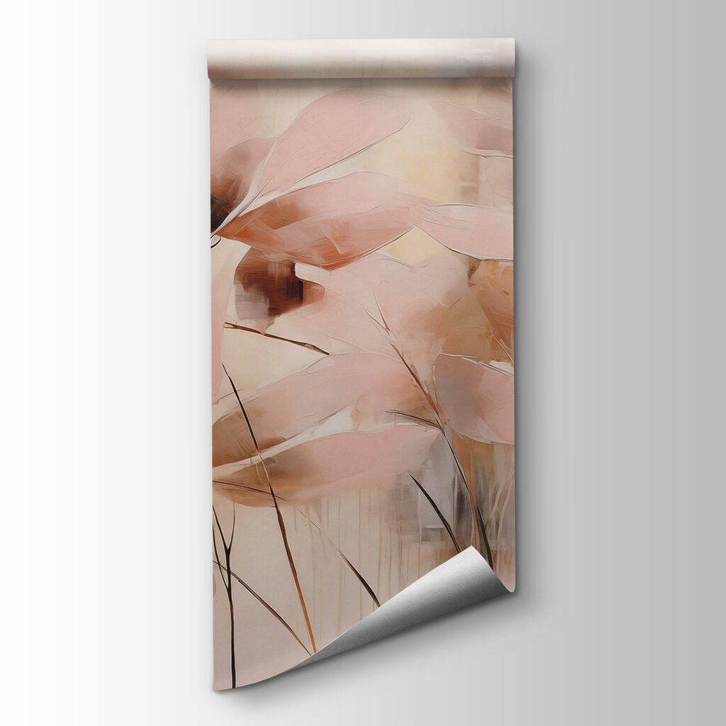 Leafy branches in peach — product view
