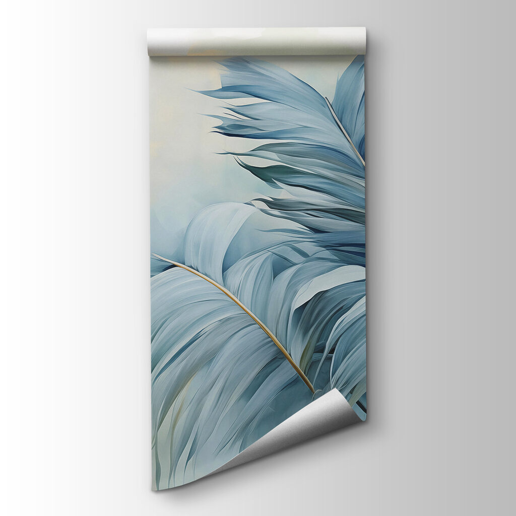 Fronds bending along edges — product view