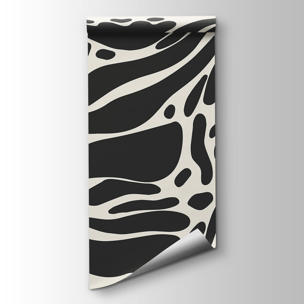 Flowing floral shapes — product view