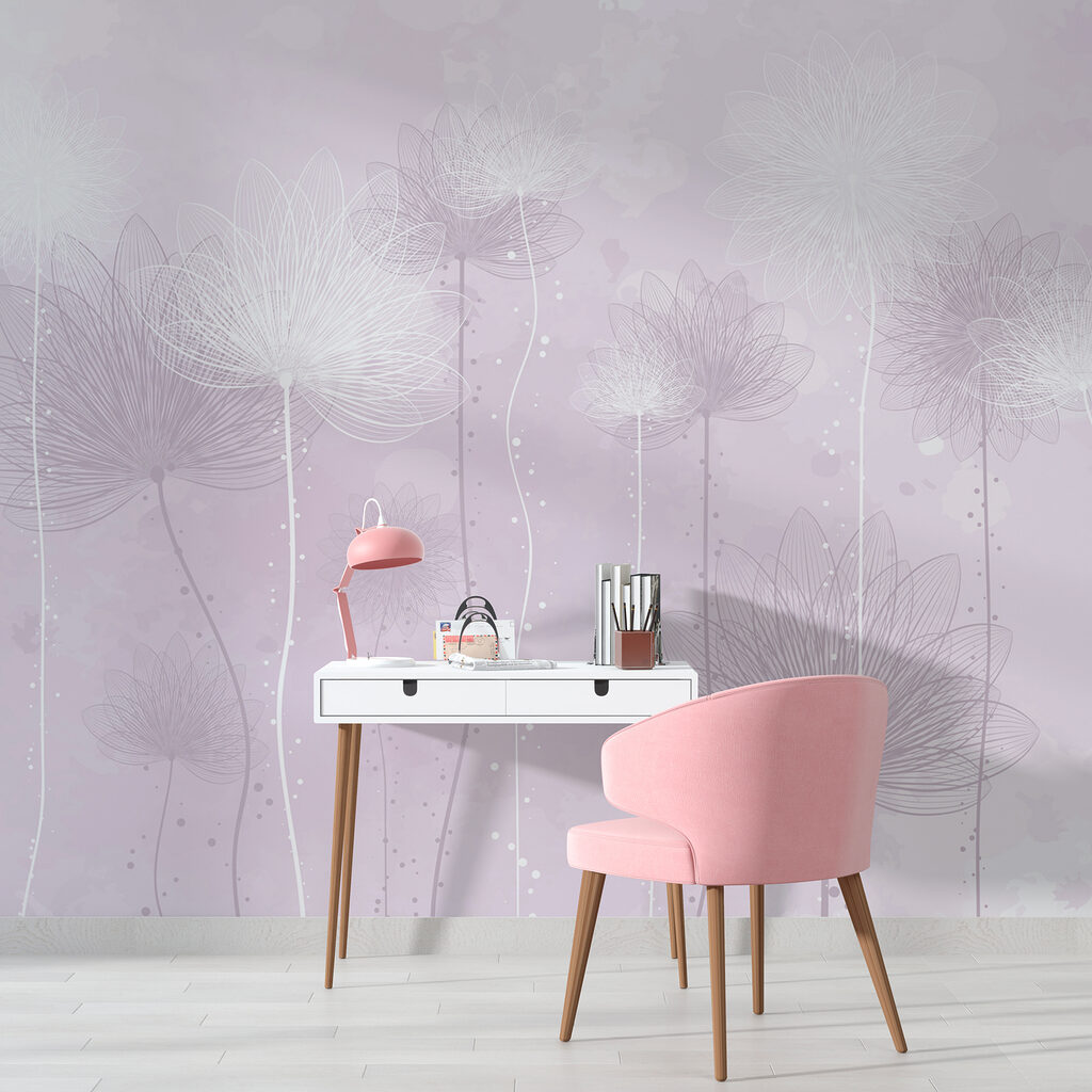 Faint Flower Stems — interior 1