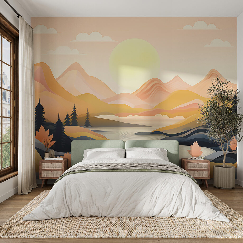 Sun above a river — interior 4