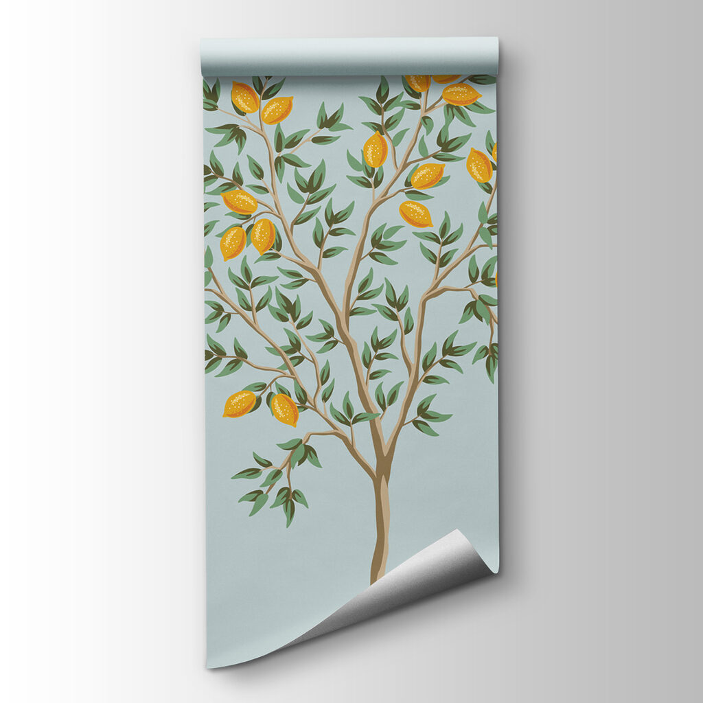 Three small lemon trees — product view