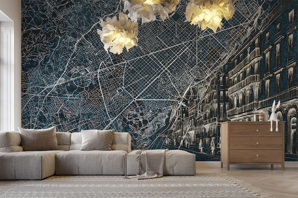 City Map and Facades — interior 3