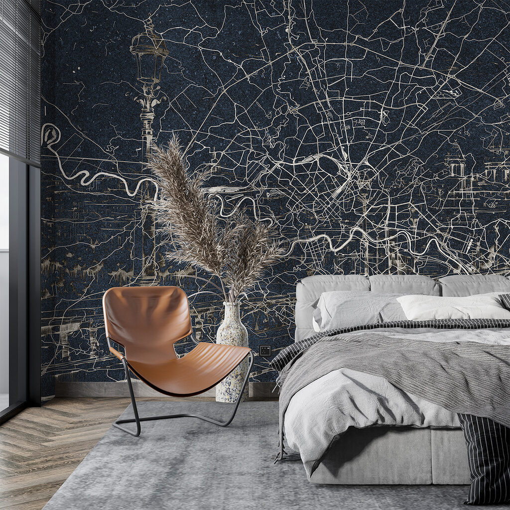 Streets Across the River in an interior