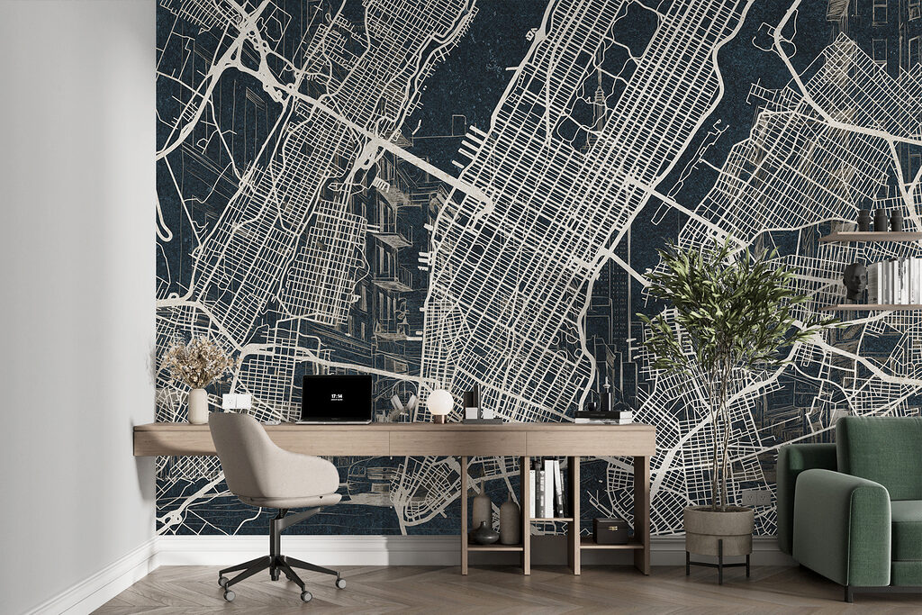 Manhattan Street Map — interior 4