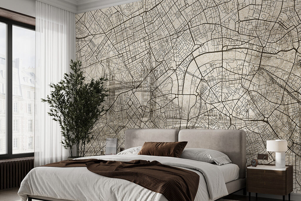 Streets in fine lines — interior 1
