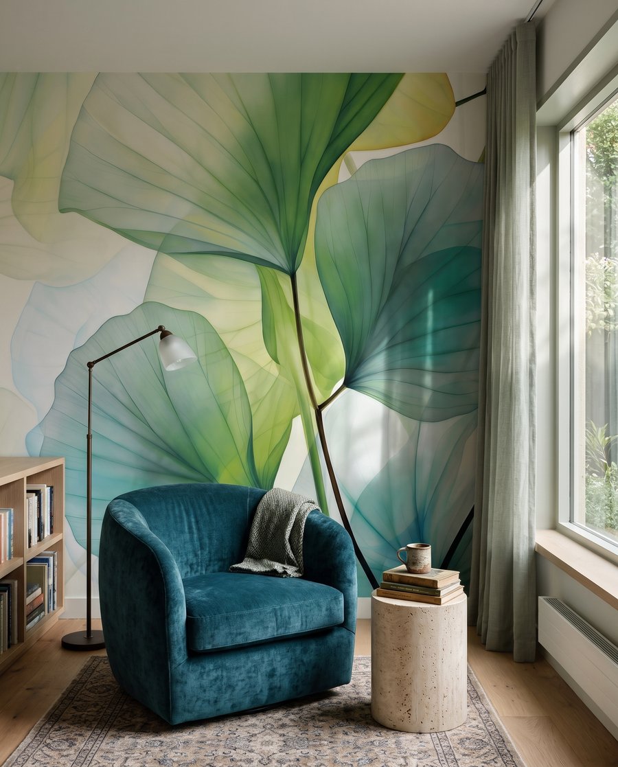 Leaves Unfolding — interior 1