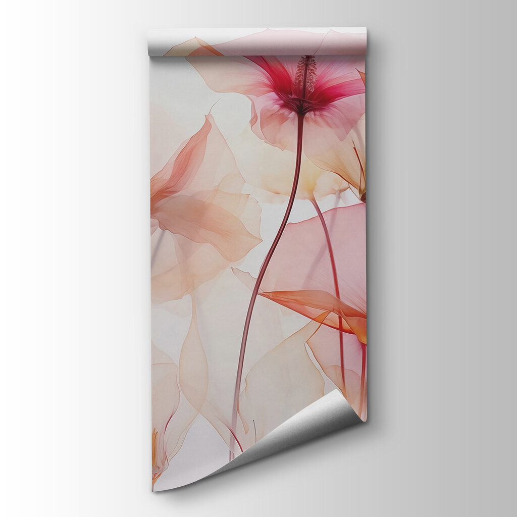 Pink blooms, thin stems — product view