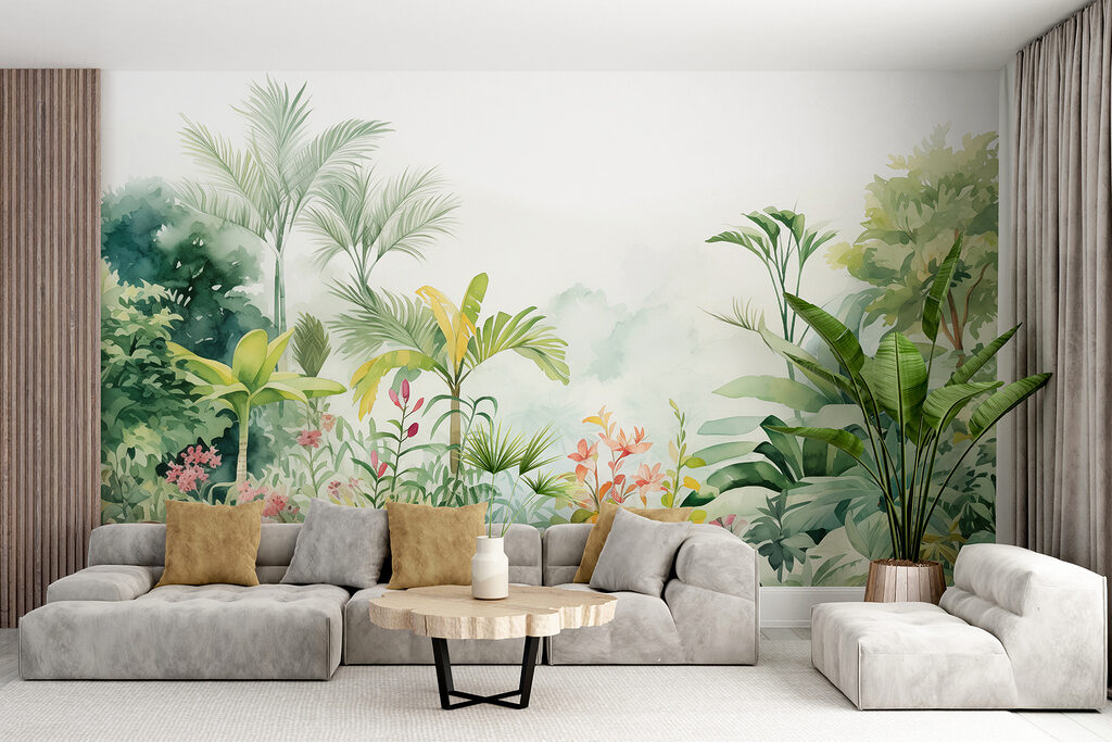 Tropical garden — interior 3