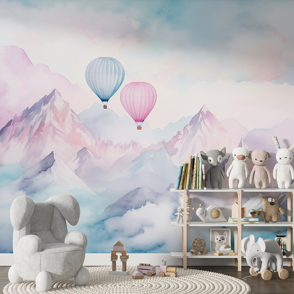 Balloon Peaks in an interior