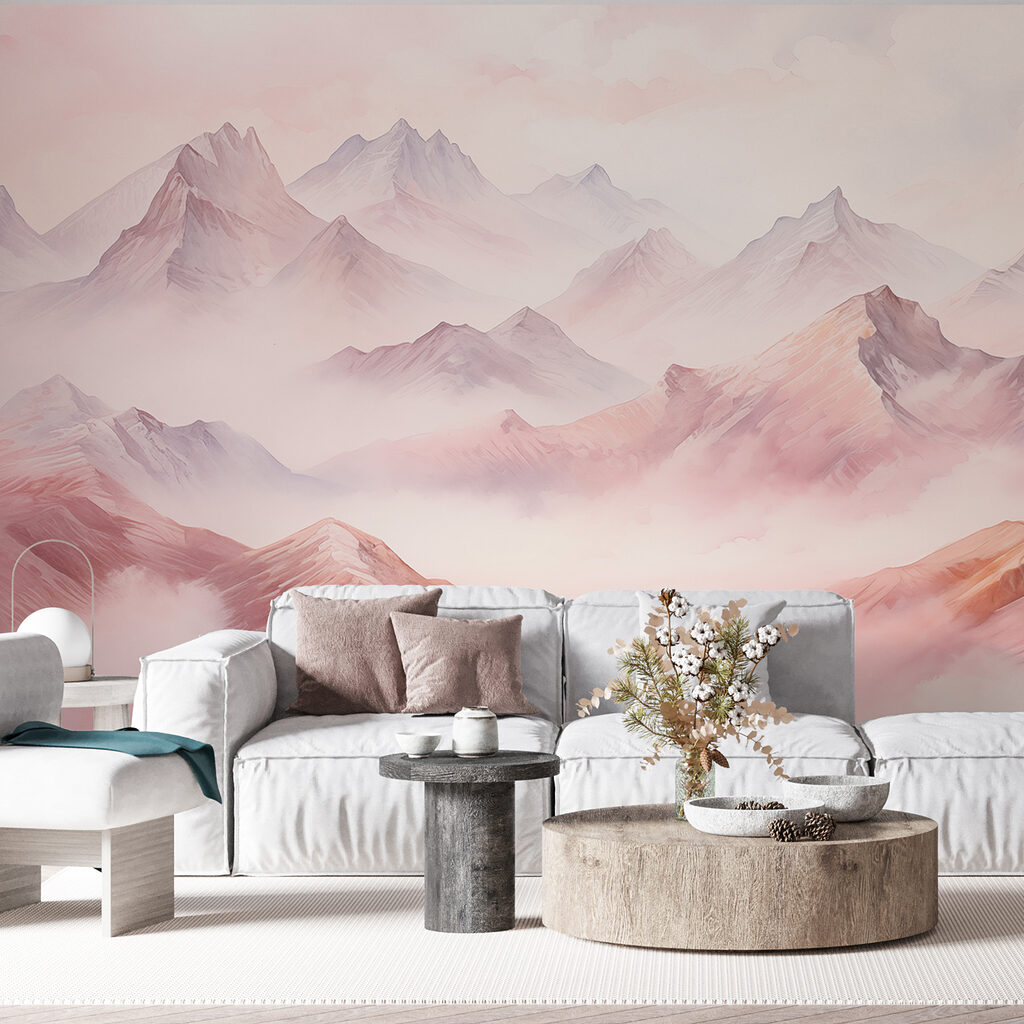 Mountain ridges in clouds — interior 4