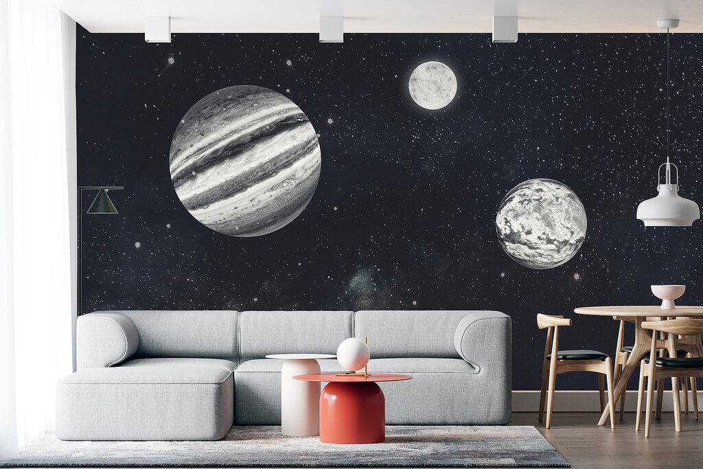 Black and white planets — interior 1