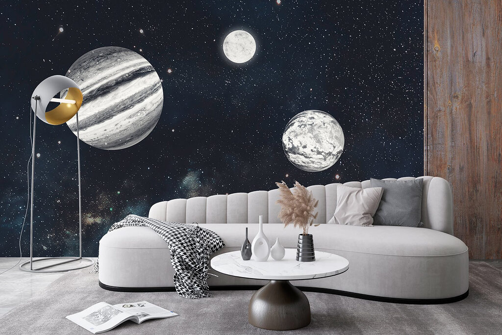 Black and white planets — interior 4