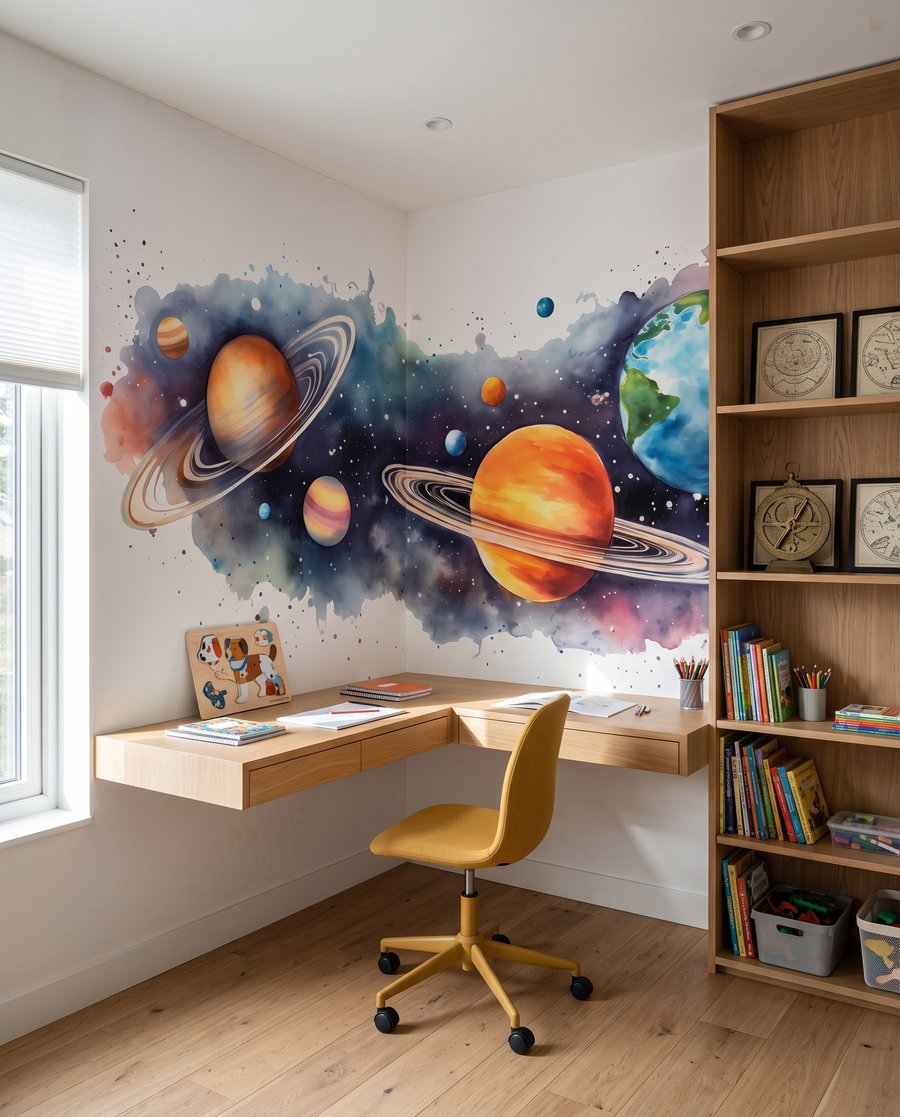 Watercolour Universe — interior 5