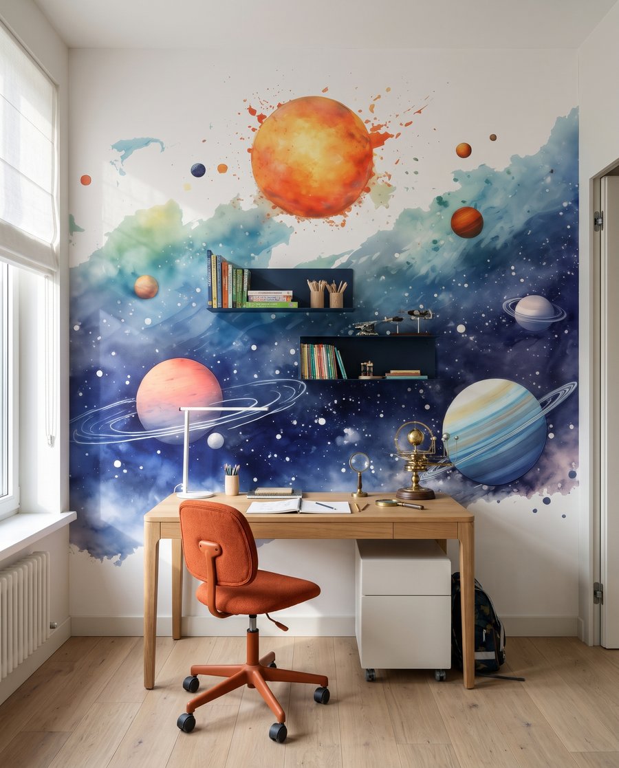 Watercolour Universe — interior 2
