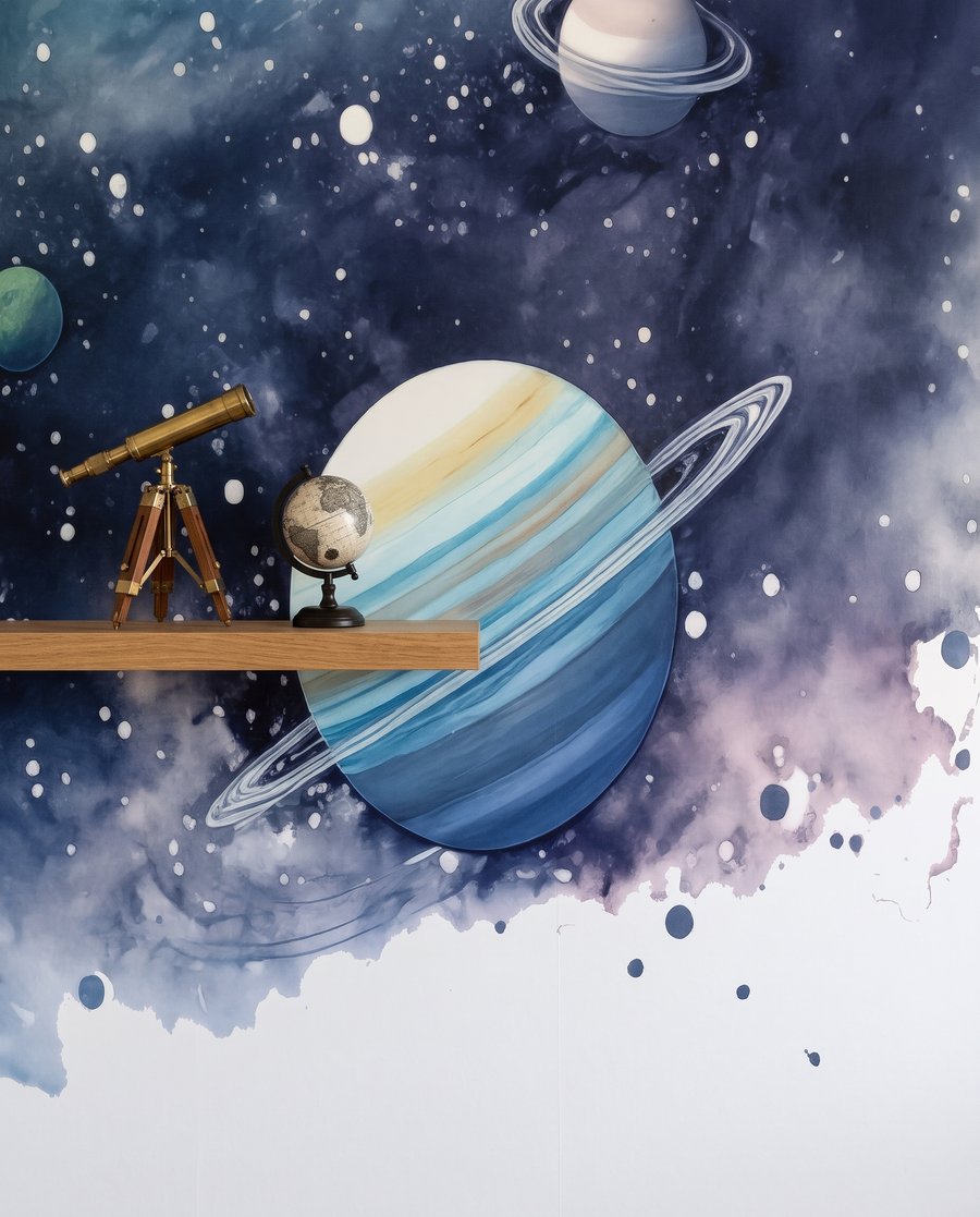 Watercolour Universe — detail