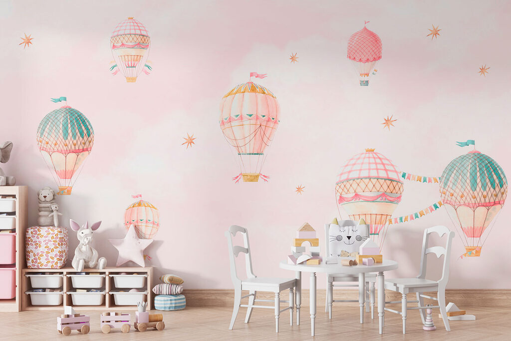 Small pastel balloons — interior 3