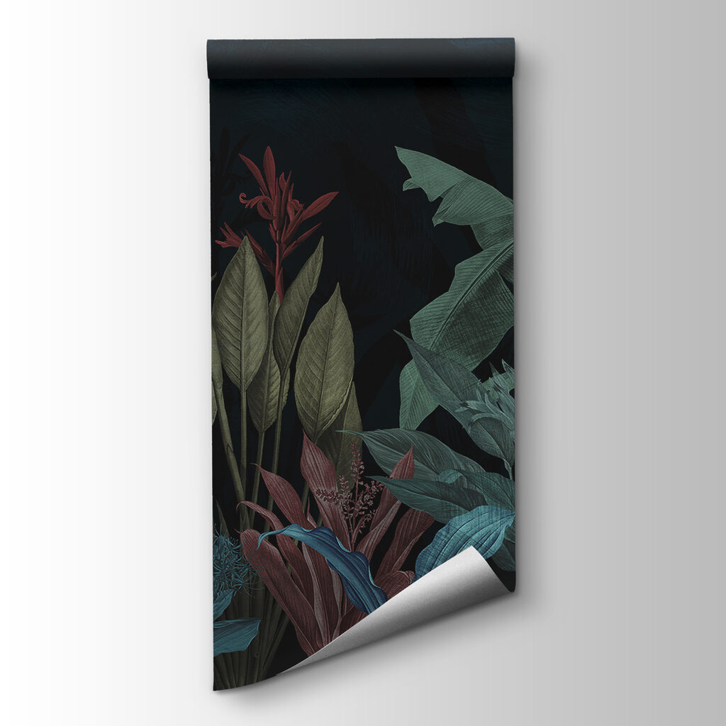 Tropical plants on stems — product view