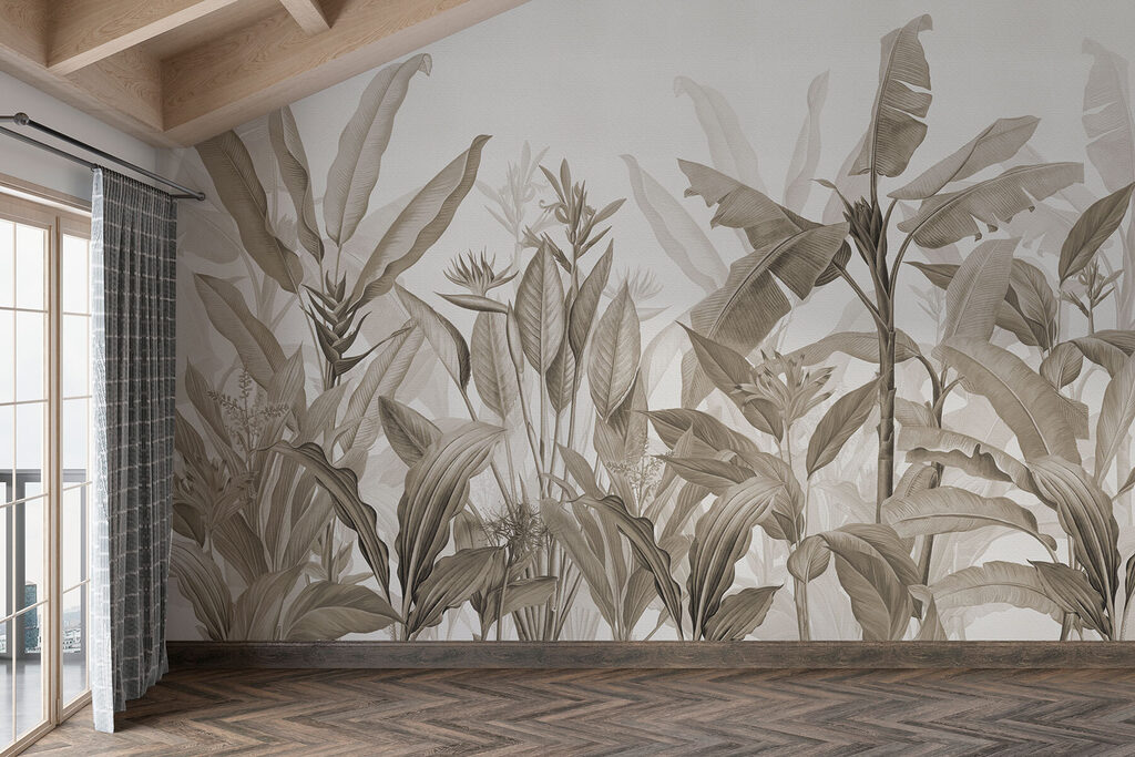 Birds in Tropical Leaves — interior 3