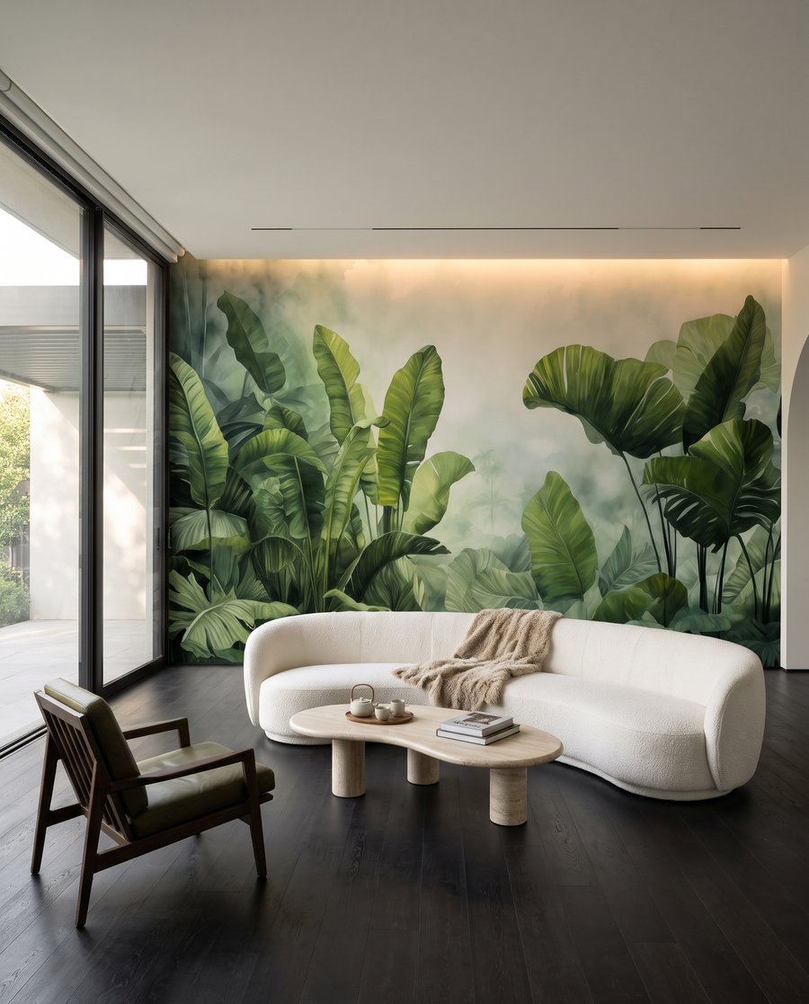 Leafy Valley in an interior