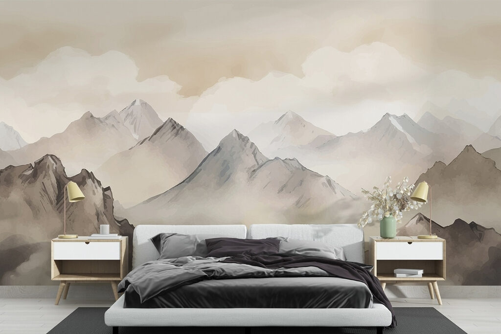 Peaks above warm mist — interior 1