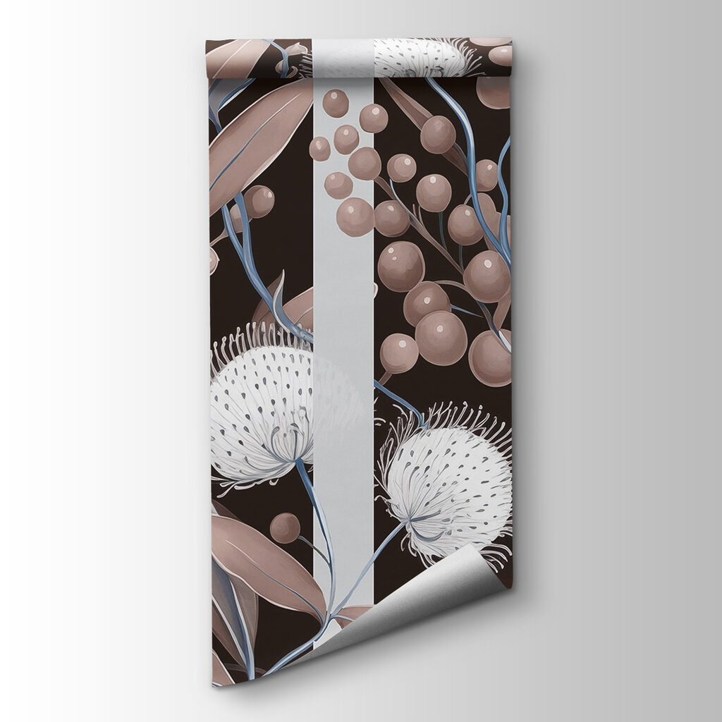 Botanical Stripe Pattern — product view