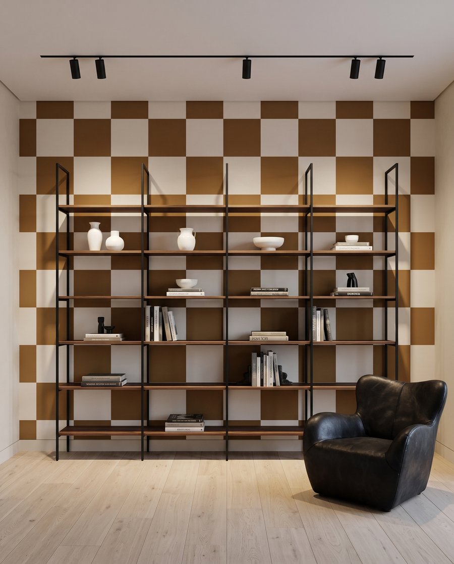 Checkered Days — interior 1