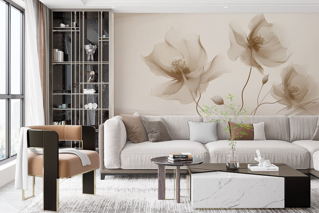 Flowers like light smoke — interior 3