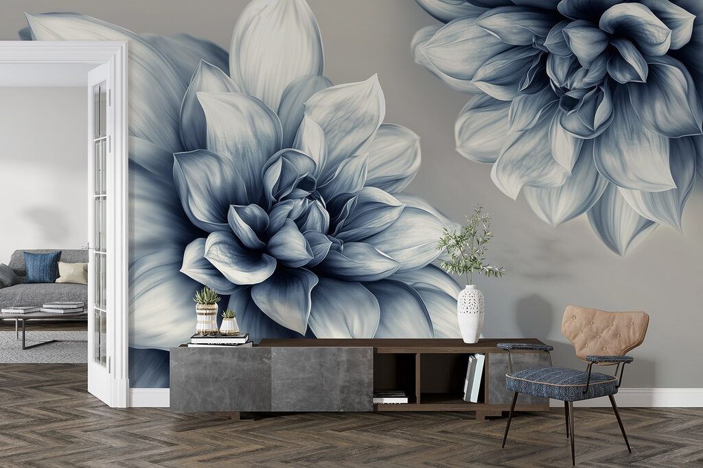 Large blooms opening — interior 4