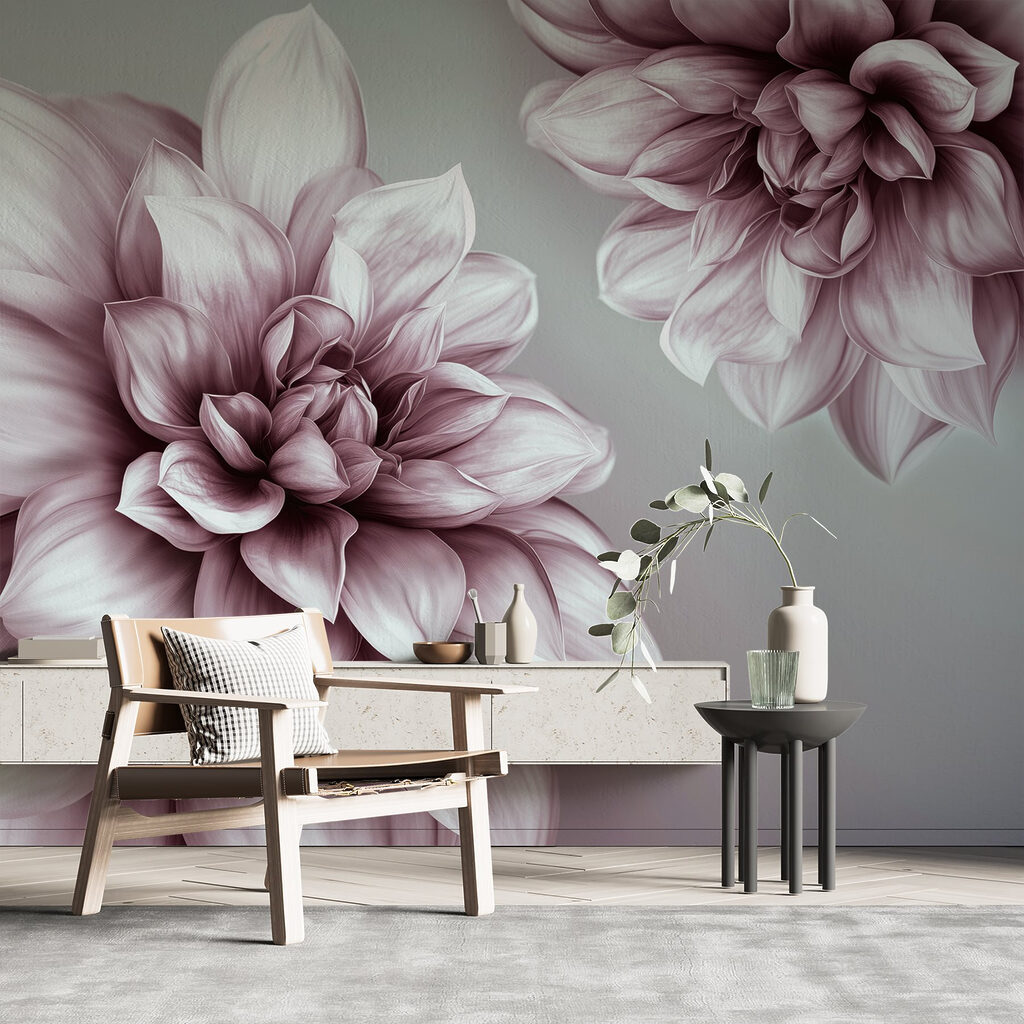 Dahlias in Sculpted Light — interior 2