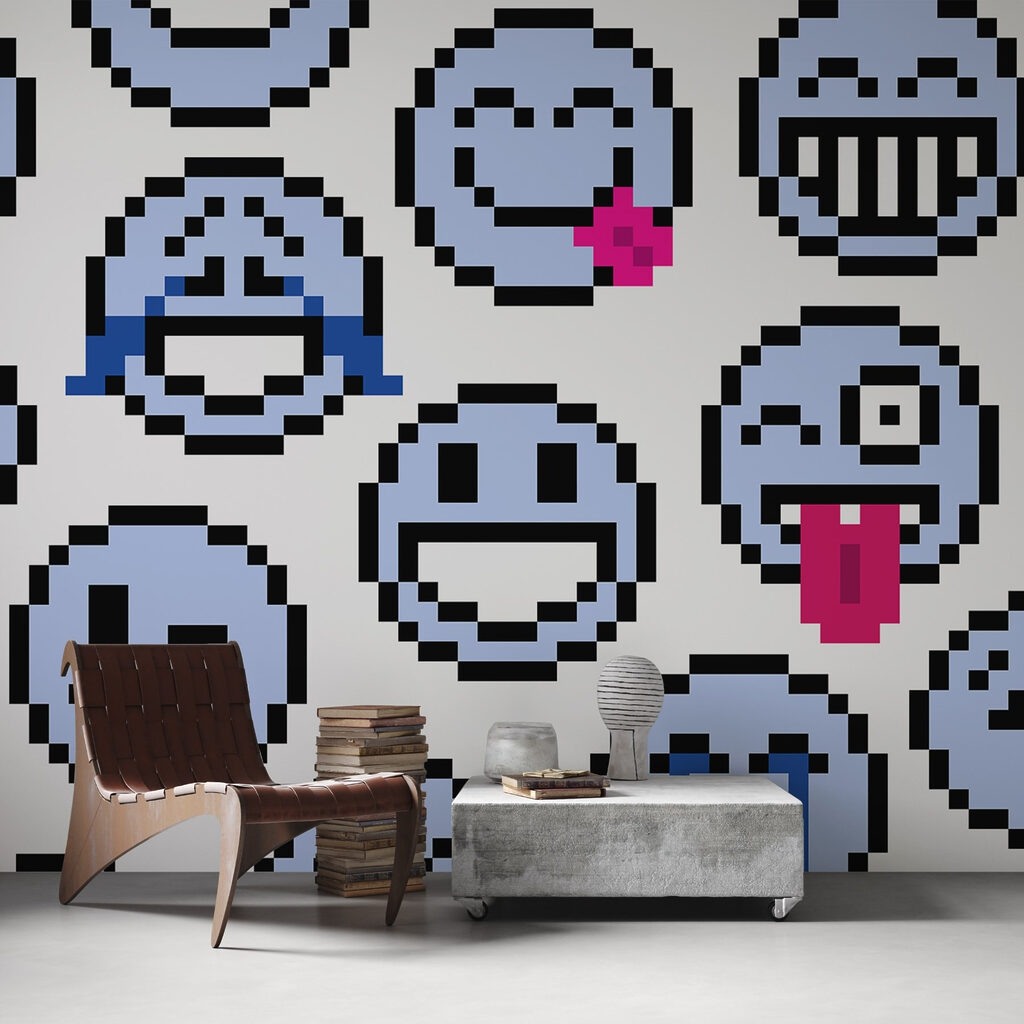 Pixel Faces — interior 1