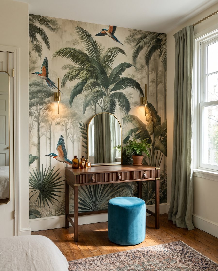 Parrot Canopy in an interior