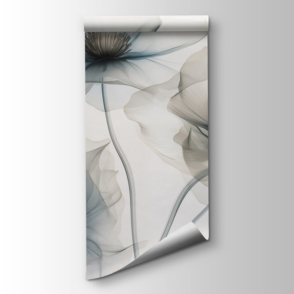 Translucent grey-blue flowers — product view