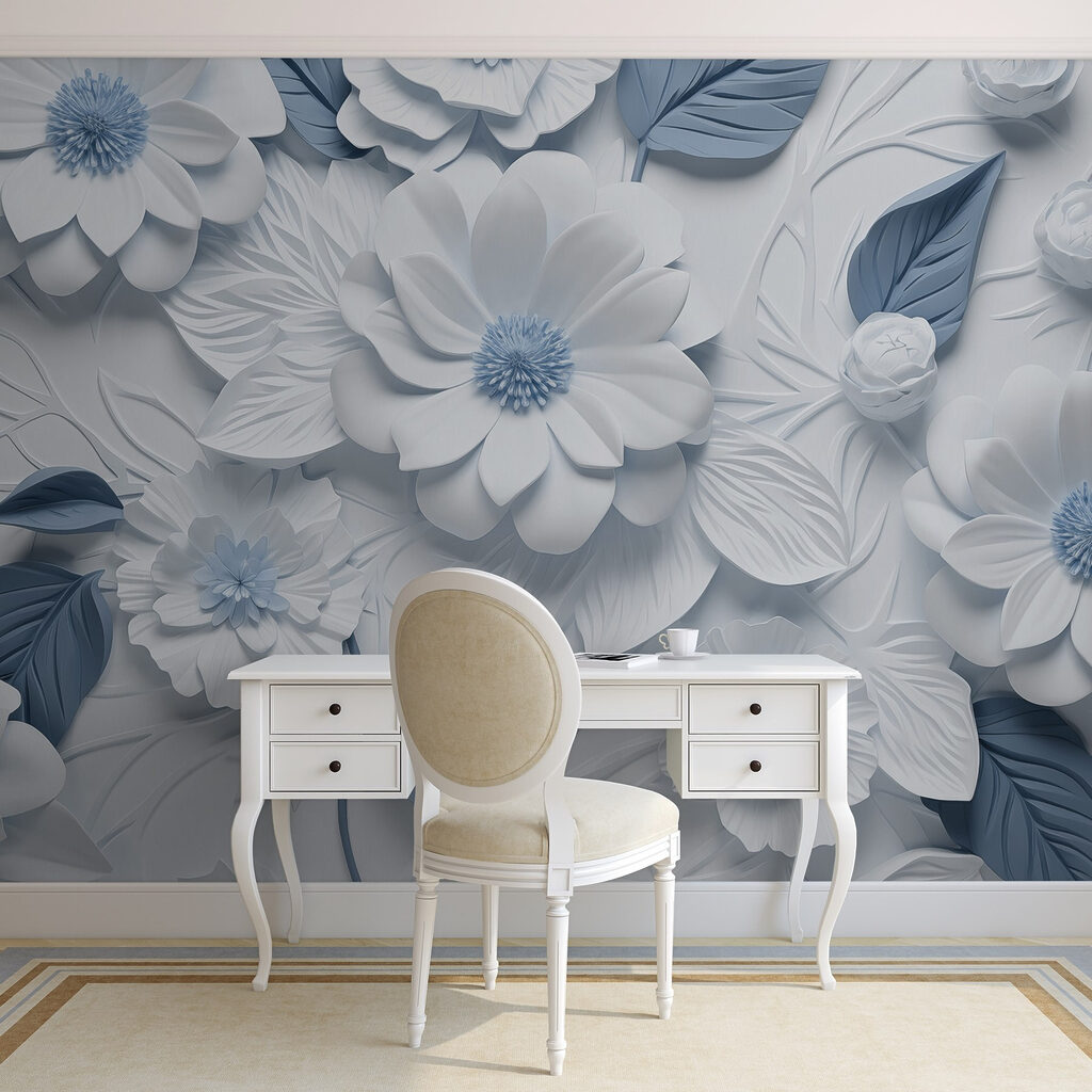 Sculpted Daisy Pattern — interior 2