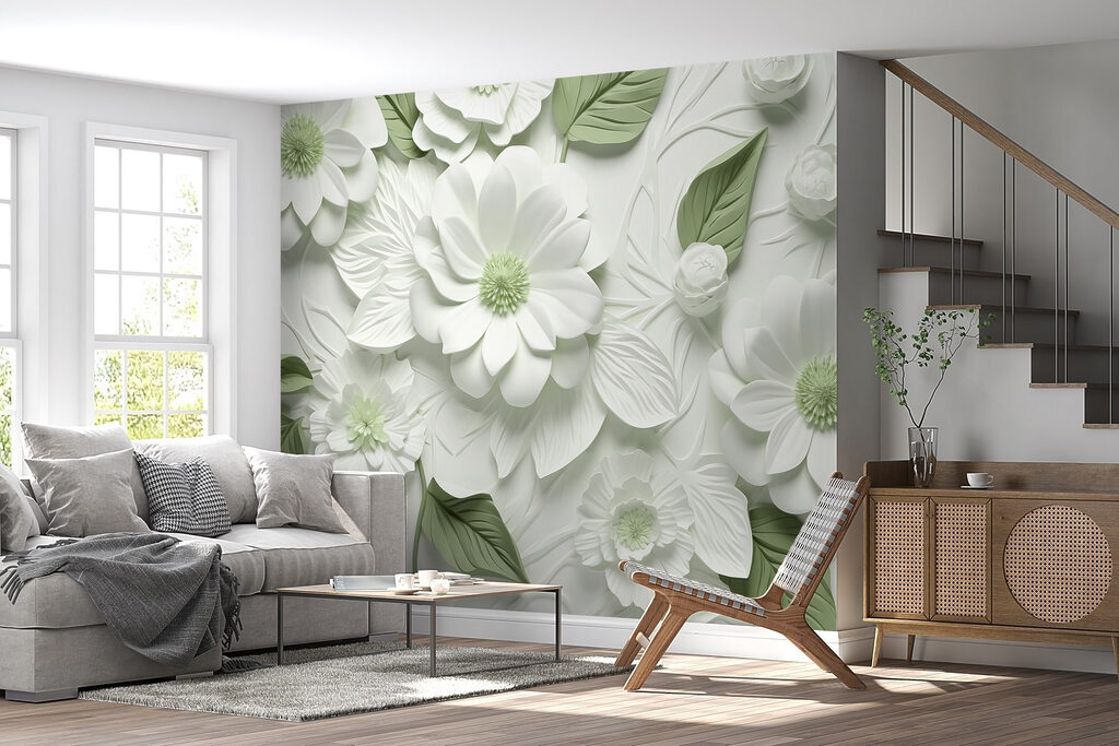 Sculpted Daisy Pattern — interior 2